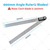 Digital Angle Finder Protractor Goniometer Ruler 360° Measurer