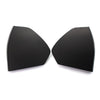 Mercedes Benz E-Class Black Front Door Upper Cover Trim Pair (2003-2009)