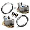 Polaris Big Boss Front Brake Calipers & Hose Lines 4x6 6x6 (1991–1994)