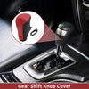 Honda Accord 2008-2012 Red Carbon Fiber Gear Shift Knob Cover
