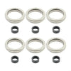 BMW 335i 528i N20 B38 12Pcs Fuel Injector Gasket Rings (2012-2015)