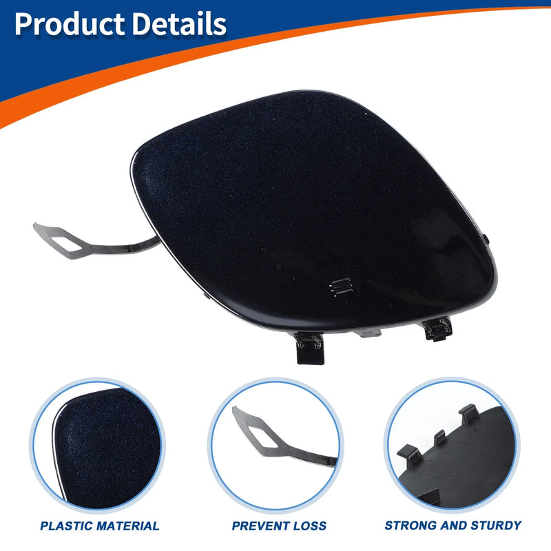Mercedes-Benz (2019-2023) - Caliche Blue Car Bumper Tow Hook Cover