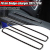 Dodge Charger Carbon Fiber Door Side Air Vent Outlet Cover Trim (2011-2014)