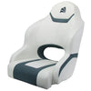 Boat Seat Relaxn Reef Series Sports Bucket Seat White/Gun Metal Grey x 2