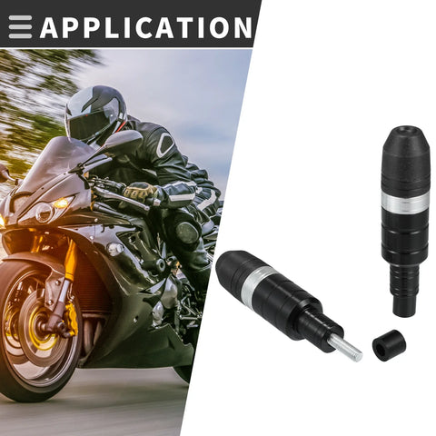 Honda Motorcycle Frame Slider Exhaust Crash Fall Protector (2 pcs)