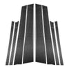 BMW F16 X6 2014-2018 Carbon Fiber Door B Pillar Post Cover Sticker Trim Fit