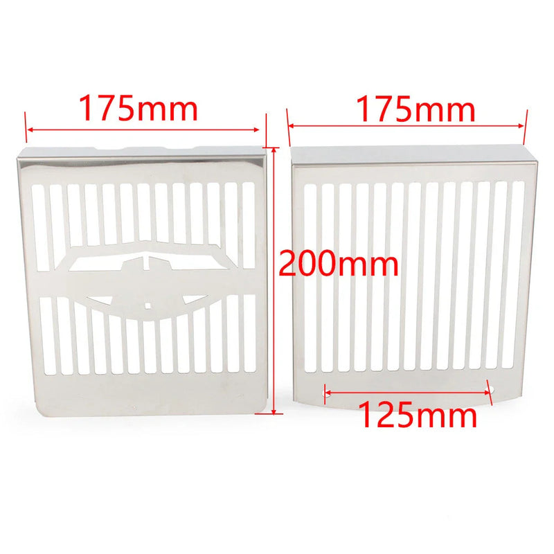 Suzuki Intruder VL1500 LC Stainless Steel Radiator Grill Cover (98-08)