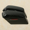 Harley Softail Saddlebags Black Latch Chrome Bracket (1984 - 2017)