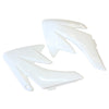 CRF70 PIT PRO Dirt Bike White Plastic Front Tank Guard Fender (2005-2023)