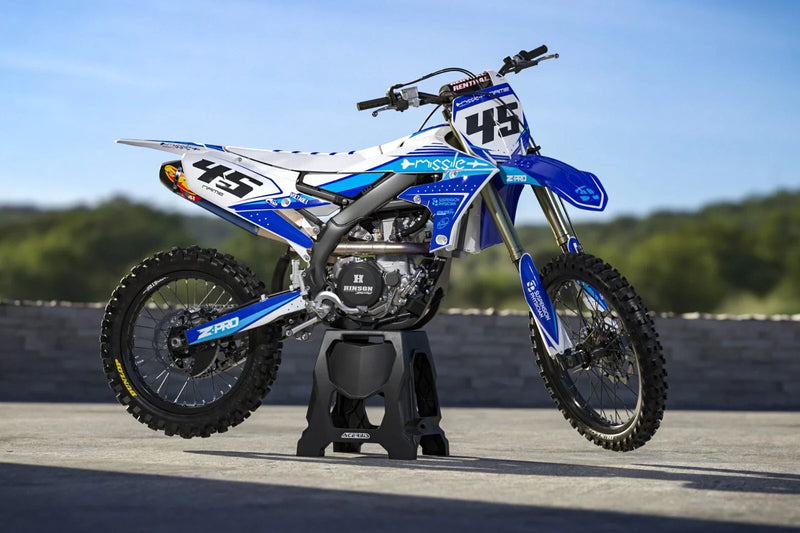 Yamaha YZ 125 (2022-2023) Missile Style Stickers Custom Graphics Decal Kit