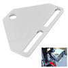 Harley Cruiser Chopper Touring Chrome Bottom Mount Headlight Bracket Adapter