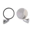 Toyota Corolla Sprinter E20 KE25 TE21 TE27 TE28 Chrome Steel Door Mirror Set