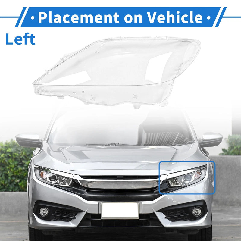 Lexus LS460 / LS600 1 Pcs Front Left Headlight Lens Cover (2010-2012)