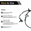 GMC Sierra 1500 ABS Wheel Speed Sensor