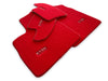 Bentley Continental GT (2004-2023) - Custom Tailored Carpets Red Floor Mats
