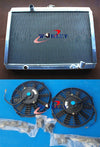 Mitsubishi Starion Turbo 5 Row Aluminum Radiator + Fan (1982-1989)