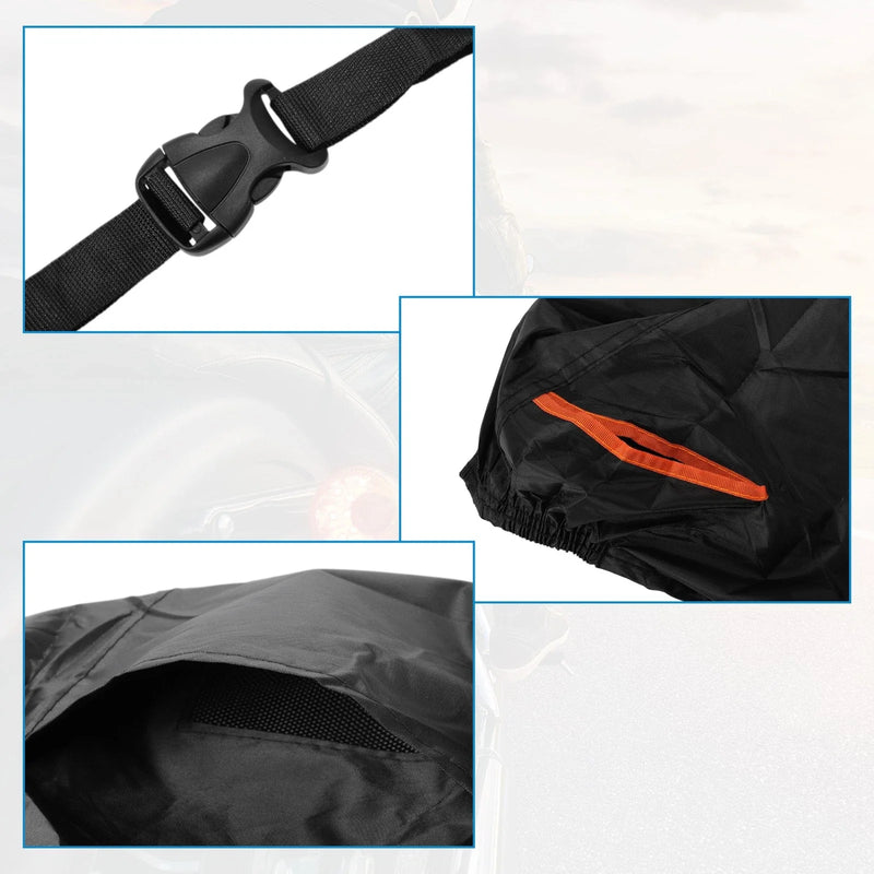 Honda Super Cub 210D-PU Black Motorcycle Cover (2017-2023)