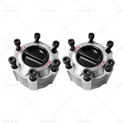 Nissan Navara Pathfinder Terrano D21 D22 Wheel Locking Hubs (90-16)