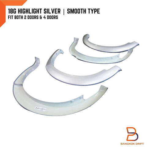 Mazda BT-50 18G Silver Fender Flares Wheel Arch (2012-2019)