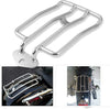 Harley Sportster XL 883 1200 Chrome Solo Seat Rear Luggage Rack (2004-2015)