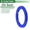 Oil Seal 50x65x6mm Seal Ring Rotary Shaft TPU Blue 5 Pcs