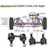 Chevrolet Prizm 2 x Front Stabilizer Sway Bar Links (1998-2002)