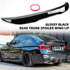 BMW F30 F80 335i 328i Rear Trunk Spoiler Wing Lip PSM Style Black (2012-2018)