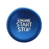 Hyundai Tucson Blue Aluminum Alloy Start Stop Button Trim (2022–24)