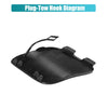Mercedes-Benz CLA-Class Unpainted Front Bumper Tow Hook Cover (2014-2023)