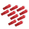 Car Dashboard Gauge Lamp T5 LED Red Light Indicator Bulb (Fits Various Models)