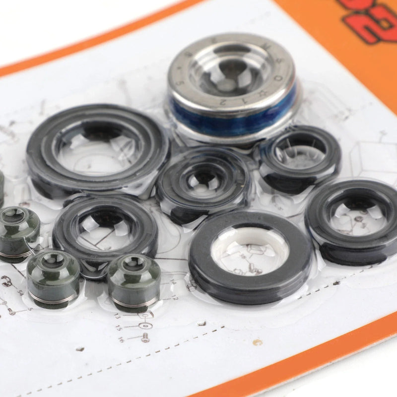 Honda XL125V XLV125 VT125C Shadow 11pc Shaft Seal Set (2001-2010)