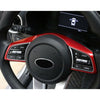 Kia Forte K3 (2019-2022) Red ABS Steering Wheel Button Trim Cover