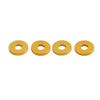 Harley Softail, Road Glide 4 x Gold Saddlebag Crash Bar Spacers