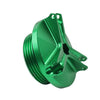 Kawasaki Z750 ZX6R ZX636 ZX10R Engine Oil Filler Cap Cover Green (2004-2023)
