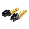 Ducati Monster 1100 2009-2013, 821, 1200 2014-2020 Gold Front Footrests Pegs