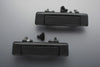 85-98 Ford Courier Mazda Bravo B2000 B2200 B2600 Black Door Handles 2 x