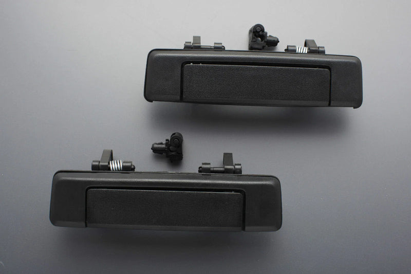 85-98 Ford Courier Mazda Bravo B2000 B2200 B2600 Black Door Handles 2 x