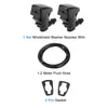Jeep Windshield Washer Nozzle With Gasket, Fluid Hose