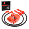Polaris RZR XP 900 4 x Ignition coil & Spark plug wire cap (2011–2014)