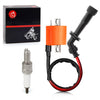 Suzuki Quadsport Z400 / LTZ400 Ignition Coil & Spark Plug + Cap Cover