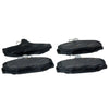 Ford Fairlane LTD Rear Slotted Brake Rotors w/ Pads (1994 - 1997)