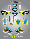 Suzuki DRZ 400 Custom Graphic Kit Decals (2000-2015)