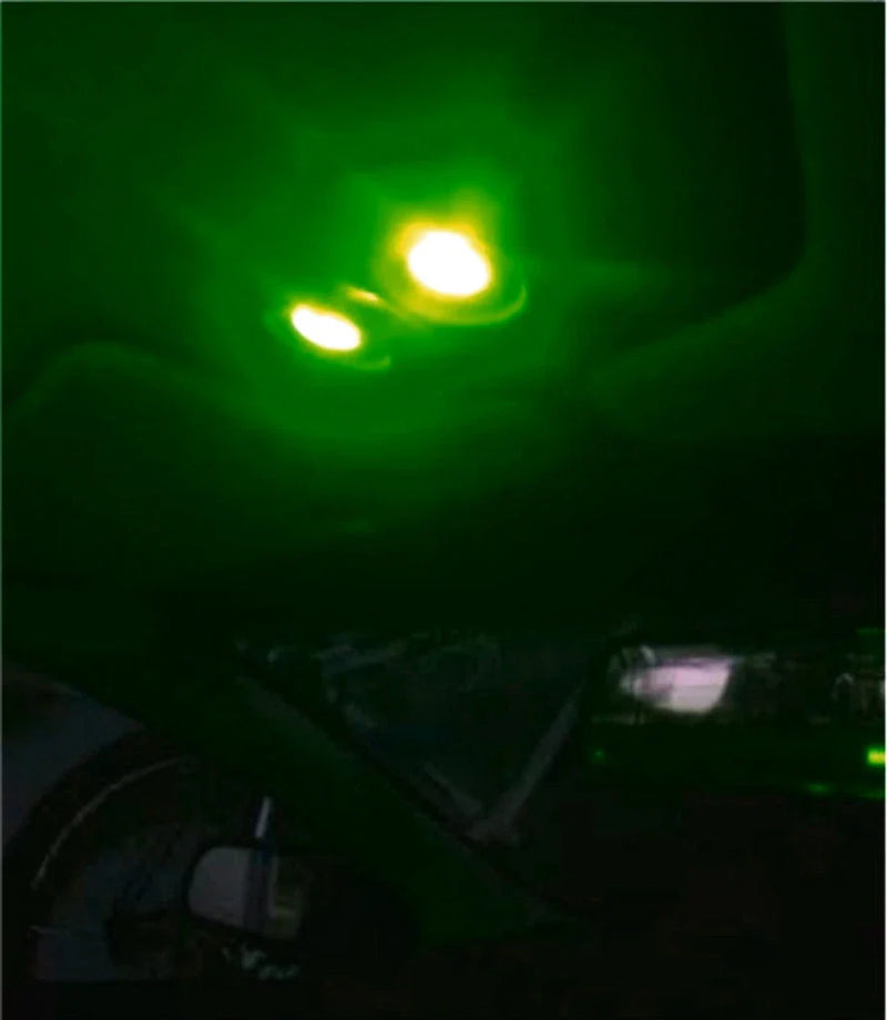 Holden XC Barina Bright Green LED Interior Light Conversion Kit (2000-2005)