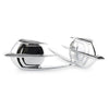 Honda Goldwing GL1800 2 x Chrome Falcon Emblem Fairing Covers (2012-2017)