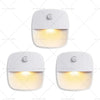 Home 3 x Cordless LED Night Lights with Motion Sensor