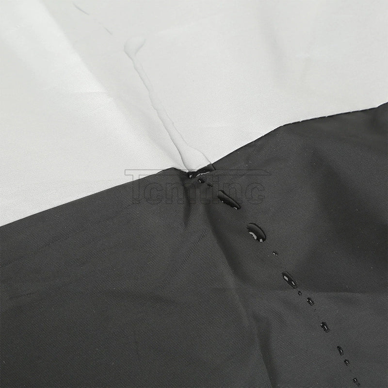Motorcycle Cover 190T Waterproof UV Protector Bike Storage Size L 220x95x110cm