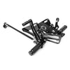 Honda CB400 VTEC (2000-2007) - Black GP Shift Kit Aluminum Rear Footpegs