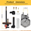 Polaris Scrambler 500 Petcock Fuel Shutoff Valve + Pump with Lever
