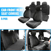 Toyota Tacoma 5 x Black Front Rear Seat Covers (2005-2024)