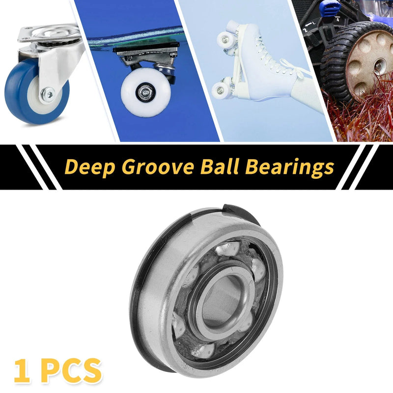 Scooter Skateboard Wheel Deep Groove Ball Bearings P6 12x37x12mm